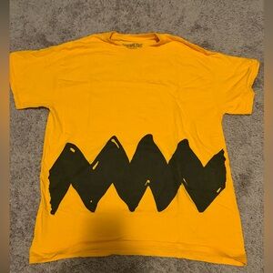 Peanuts Charlie Brown Yellow Tee